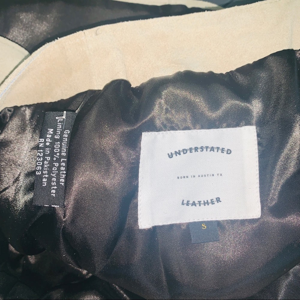 Free People Understated Leather Buckle Skirt - Picture 6 of 6